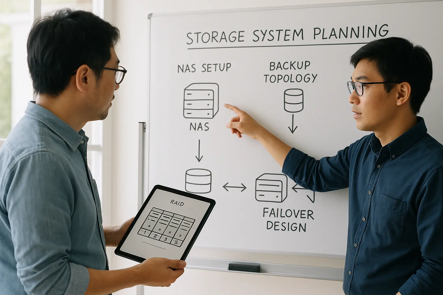 儲存設備規劃|NAS 建置與備援設計|高宏資訊