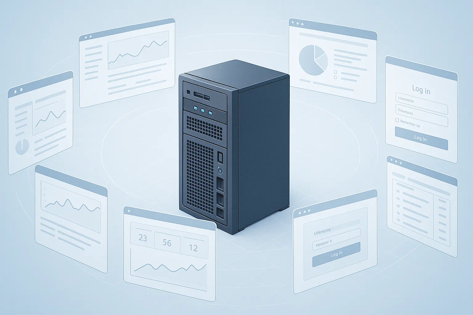 桌面虛擬化|多視窗遠端應用集中於主機|高宏資訊